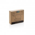Auriculares inalámbricos con microfono para llamadas BT 5.3 color negro segunda vista con caja