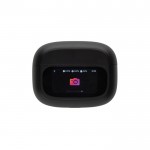 Auriculares inalámbricos con pantalla táctil y función llamada color negro decima vista