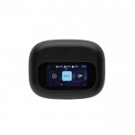 Auriculares inalámbricos con pantalla táctil y función llamada color negro novena vista