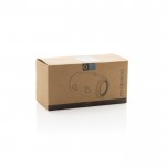 Altavoz BT 5.3 en plástico reciclado con resistencia IPX4 16W color azul segunda vista con caja