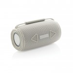 Altavoz BT 5.3 en plástico reciclado con resistencia IPX4 16W color gris quinta vista