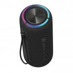 Altavoz inalámbrico resistente al agua con subwoofers dobles 30W color negro quinta vista