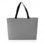 Bolsa nevera grande de lona de 285 g/m2 color gris tercera vista