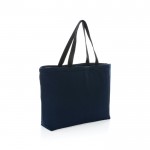 Bolsa nevera grande de lona de 285 g/m2 color azul marino