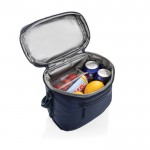 Nevera eco con asa superior resistente y correa de hombro 10L color azul marino quinta vista
