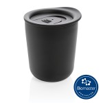 Tazas antibacterias personalizadas color negro