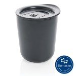Tazas antibacterias personalizadas color gris oscuro