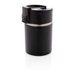 Vasos termo personalizados con cerámica color negro