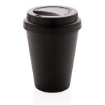Vasos de café para llevar personalizados color negro