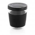 Vaso takeaway personalizable de calidad color negro