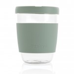 Vaso takeaway personalizable de calidad color verde menta segunda vista