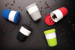 Tazas con tapa publicitarias