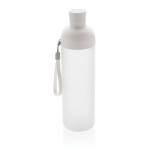 Botella de tritán con cuerpo dividido color blanco