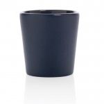 Taza de cerámica con interior brillante color azul marino tercera vista