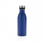 Botellas de acero reciclado antifugas sin BPA color azul segunda vista