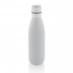 Botella de acero inoxidable reciclado para bebidas frías 500ml color blanco
