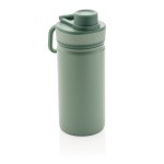 Botella deportiva con función termo color verde menta