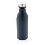 Botella de acero para agua fría color azul marino