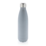 Botella con revestimiento reflectante color gris