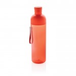 Botella de RPET con tapa desmontable y asa de transporte 600ml color rojo
