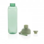 Botella de RPET con tapa desmontable y asa de transporte 600ml color verde quinta vista