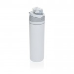 Botella de acero inoxidable reciclado de doble pared de 700ml color blanco