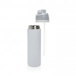 Botella de acero inoxidable reciclado de doble pared de 700ml color blanco decima vista