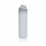 Botella de acero inoxidable reciclado de doble pared de 700ml color blanco quinta vista