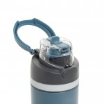 Botella de acero inoxidable reciclado de doble pared de 700ml color azul séptima vista