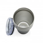 Vaso térmico de acero inoxidable reciclado antigoteo de 500ml color negro sexta vista