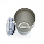 Vaso térmico de acero inoxidable reciclado antigoteo de 500ml color blanco sexta vista