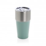 Vaso térmico de acero inoxidable reciclado antigoteo de 500ml color verde