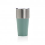 Vaso térmico de acero inoxidable reciclado antigoteo de 500ml color verde quinta vista