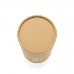 Vaso térmico de acero inoxidable reciclado antigoteo de 500ml color azul marino segunda vista con caja