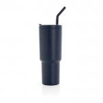 Vaso térmico de acero inoxidable reciclado antigoteo de 900ml color azul marino quinta vista