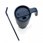 Vaso térmico de acero inoxidable reciclado antigoteo de 900ml color azul marino novena vista