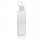 Botella de RPET con agarre y diseño ondulado con asa 750 ml color blanco segunda vista