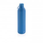 Botella de acero inoxidable de gran capacidad color azul