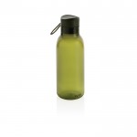 Botellas 100% de RPET con asa de transporte color verde