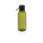 Botellas 100% de RPET con asa de transporte color verde