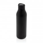 Botella ecológica con experiencia de bebida 360° 600 ml Avira Alok color negro