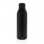 Botella ecológica con experiencia de bebida 360° 600 ml Avira Alok color negro segunda vista