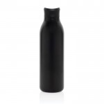 Botella ecológica con experiencia de bebida 360° 600 ml Avira Alok color negro tercera vista
