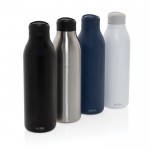 Botella ecológica con experiencia de bebida 360° 600 ml Avira Alok color plateado vista general