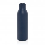 Botella ecológica con experiencia de bebida 360° 600 ml Avira Alok color azul marino cuarta vista