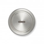 Bowl de vidrio con tapa de silicona antigoteo Black+Blum 750ml color plateado quinta vista