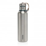 Botella térmica de acero inoxidable con asa Black+Blum 750ml color turquesa tercera vista