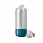 Botella térmica grande de acero inoxidable Black+Blum 850ml color turquesa segunda vista