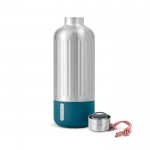 Botella térmica grande de acero inoxidable Black+Blum 850ml color turquesa tercera vista