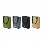 Bolsa térmica impermeable con compartimento dividido Black+Blum 16L color gris vista general